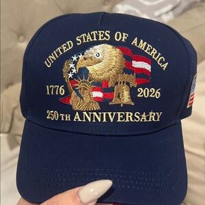 Navy Blue USA 250th Anniversary Cap